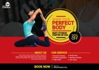 GYM Offer Template Postcard