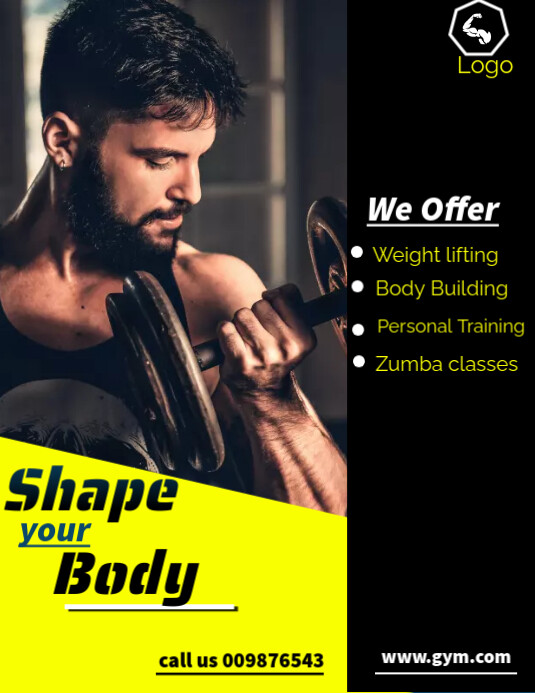 Copy of gym poster | PosterMyWall