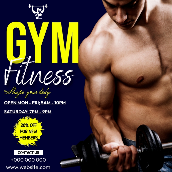 Gym Poster Template Free Customizable Gym Flyer Templates IHSU gym-poster-template-free-customizable-gym-flyer-templates-ihsu