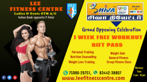 Gul gym promotion Digital Display Template