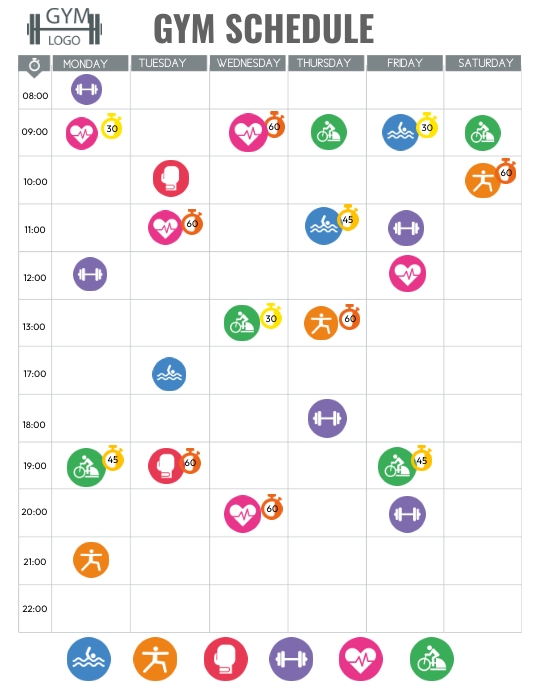 copy-of-gym-schedule-sheet-postermywall
