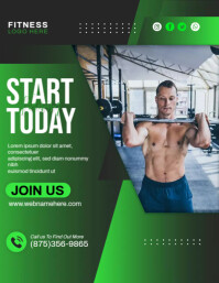 Gym Training Ads Template | PosterMyWall