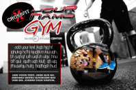 customizable design templates for crossfit postermywall