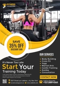 Gymnastic A4 template