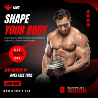 Gymnastic Cuadrado (1:1) template