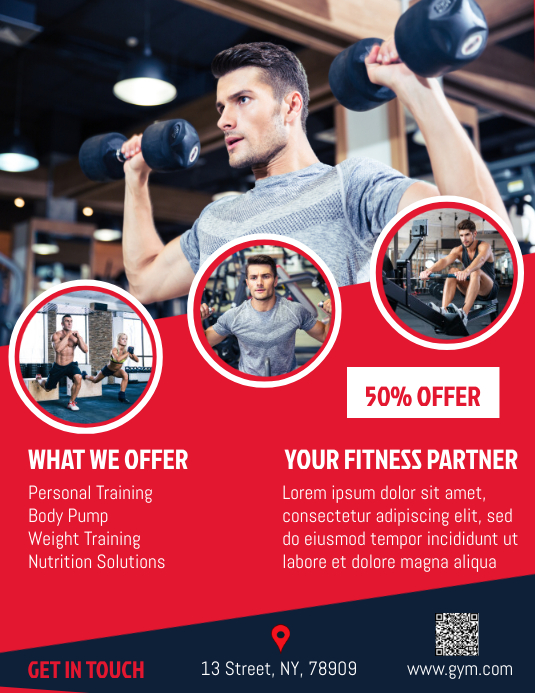 Gymnastics Flyer Template PosterMyWall