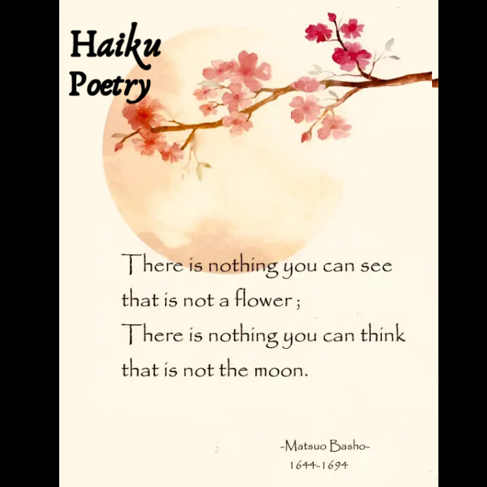 Haiku Poems About Flowers