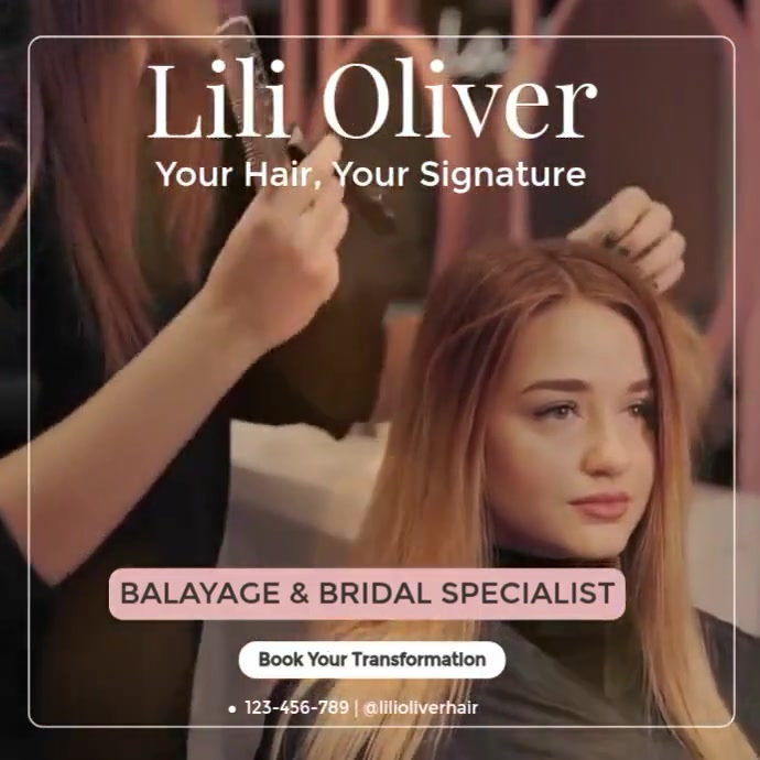 Hair artist ad Template | PosterMyWall