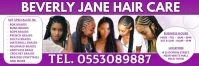 hAIR CENTET Banner 2' × 6' template