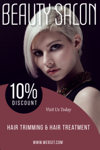 african hair braiding weave flyer ad template | PosterMyWall