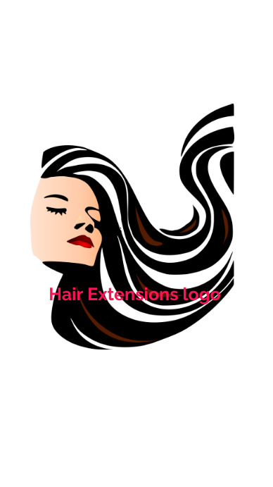 Hair Extensions Logo Hair Extension Logos + Free Logo Maker