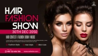 Hair Fashion Show Blog Header Blog-Kopfzeile template