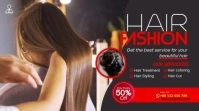 Hair Fashion Show Twitter Post template