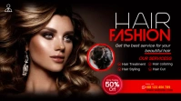 Hair Fashion Show Twitter Post Twitter-Beitrag template