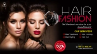 Hair Fashion Show You Tube Channel Cover) template