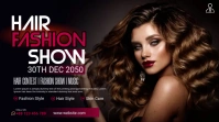 Hair Fashion Show You Tube Thumbnail template