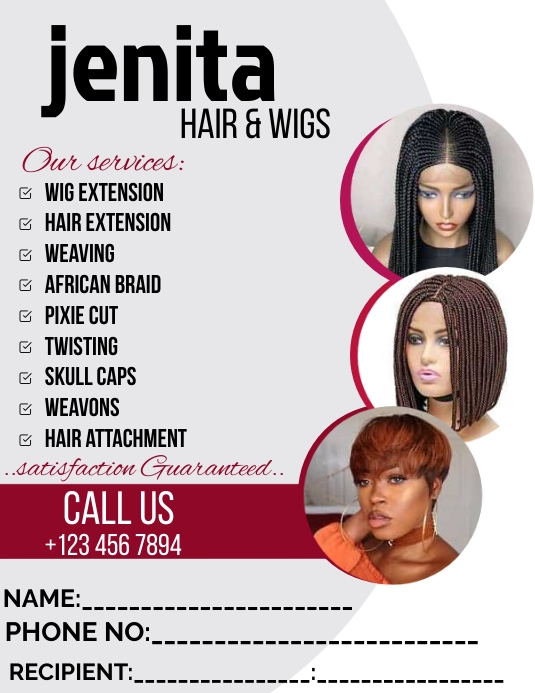 hair flyer Template PosterMyWall