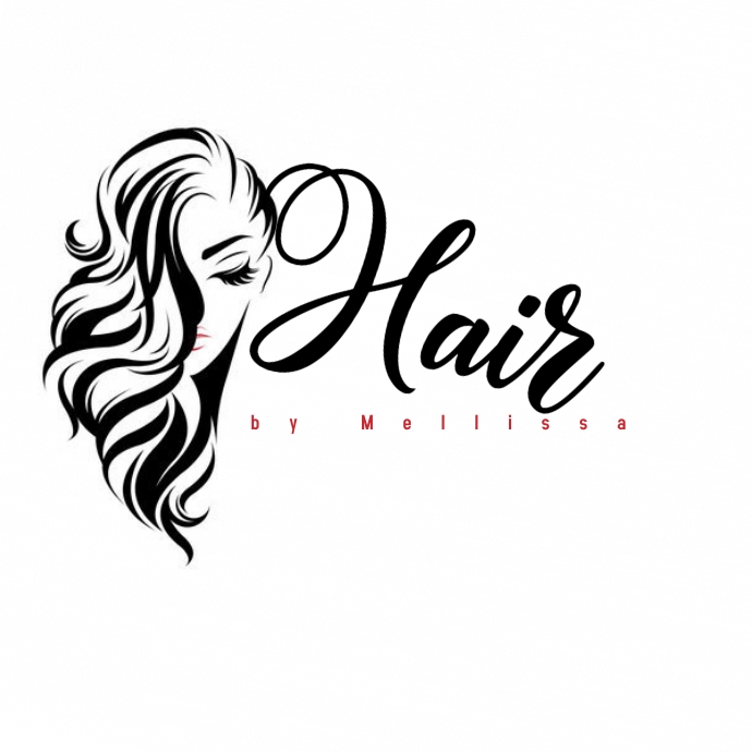 Hair logo โลโก้ template