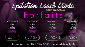 Hair Removal Services Package Digitalt display (16:9) template