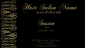 9 290 Hair Salon Business Card Customizable Design Templates