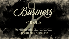 Hair Salon Business Card template