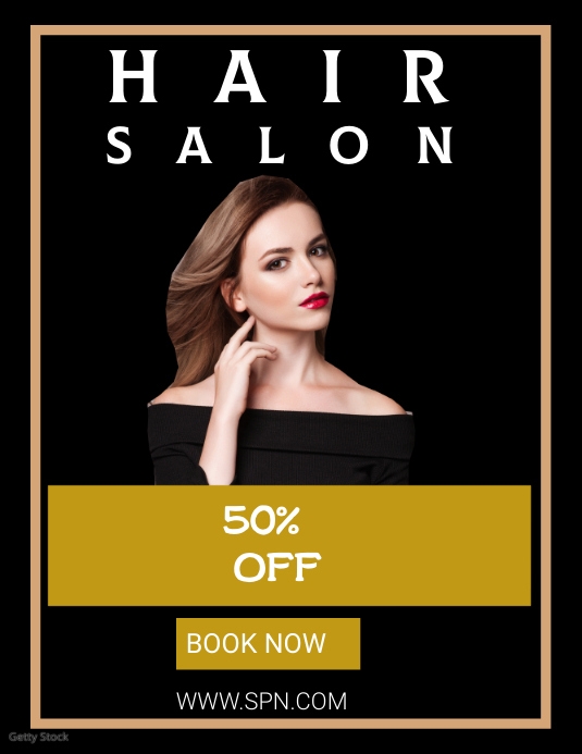 Copy of Hair salon PosterMyWall