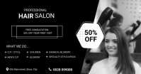 hair salon Facebook Shared Image template