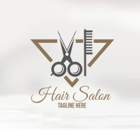 Hair Salon Logo template