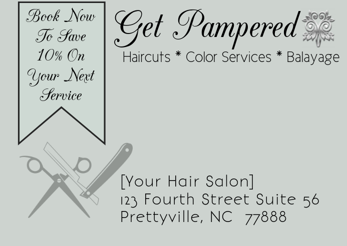 Friseursalon Vorlage Postermywall