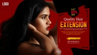 Hair Style Blog header Blog-Kopfzeile template