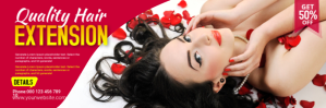 Hair Style email header E-mail-overskrift template