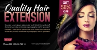 Hair Style Facebook Event Cover Photo template