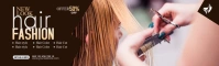 Hair Style LinkedIn Background Image template