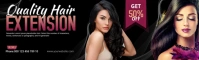 Hair Style LinkedIn Background Image template