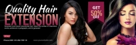 Hair Style LinkedIn Banner template