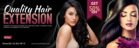 Hair Style Tumblr Banner template