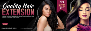 Hair Style Tumblr Banner template