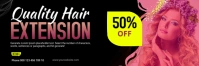 Hair Style Twitter Header template