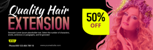 Hair Style Twitter Header Twitter-header template
