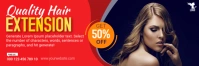Hair Style Twitter Header Twitter-Kopfzeile template