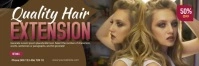 Hair Style Twitter Header template
