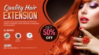 Hair Style You Tube Channel Cover Photo template