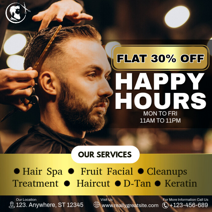 HAIR TREATMENT Template | PosterMyWall