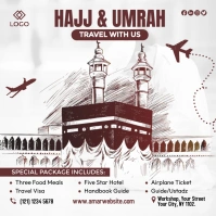 Hajj & Umrah Instagram Post template