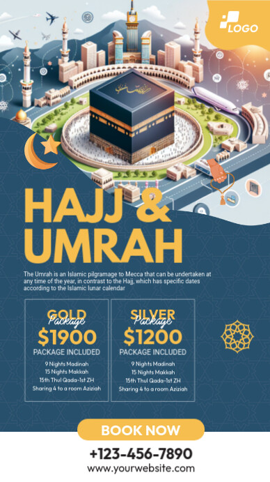 Hajj & Umrah Ad Template Instagram Story