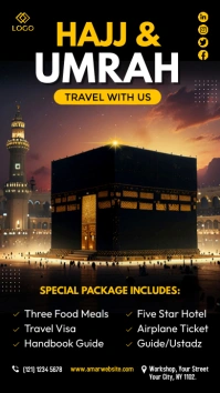 Hajj & Umrah Instagram Story template