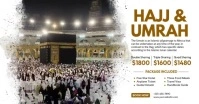 Hajj & Umrah Package Ad Template Facebook Shared Image