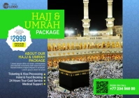 Hajj & Umrah PackageTemplate Postcard