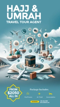 Hajj Ad Template Instagram Story