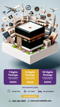 Hajj Ad Template Instagram Story